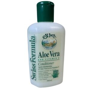St. Ives Swiss Formula Aloe Vera &‎ Vitamin E Conditioner 500ml vintage